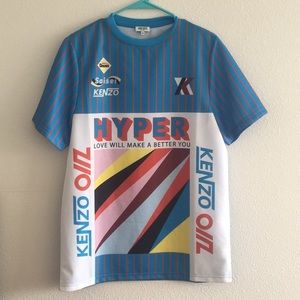 KENZO oversized Moto shirt